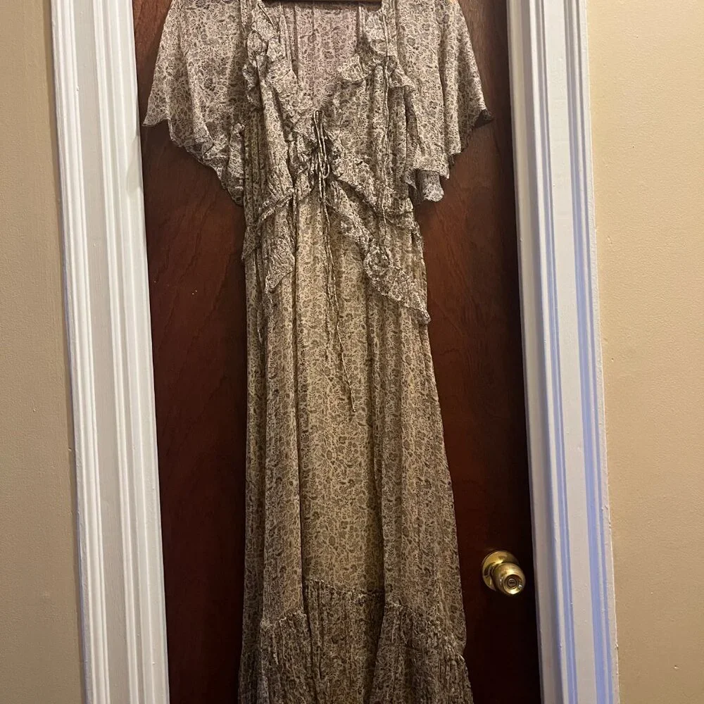 DOEN Antoinette Dress in Chamomile Garden Bloom (size M) - Picture 6 of 7